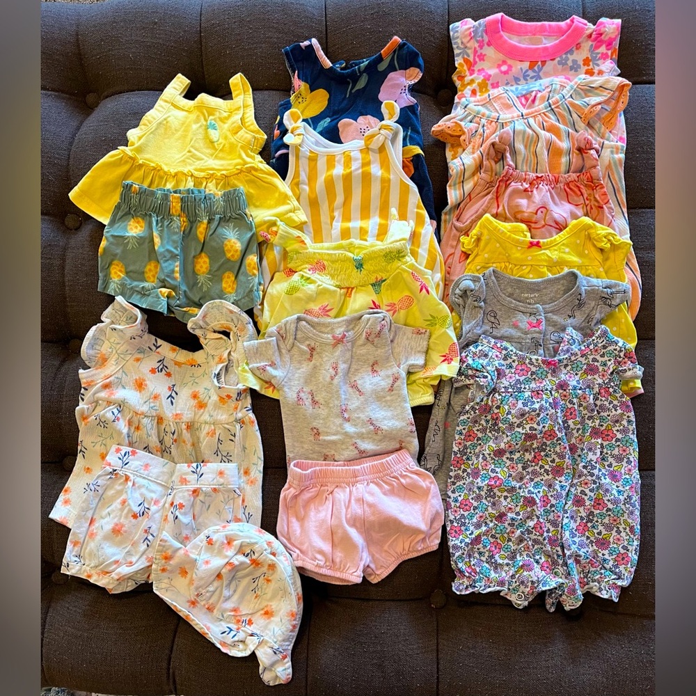 Summer Newborn Baby Girl Bundle